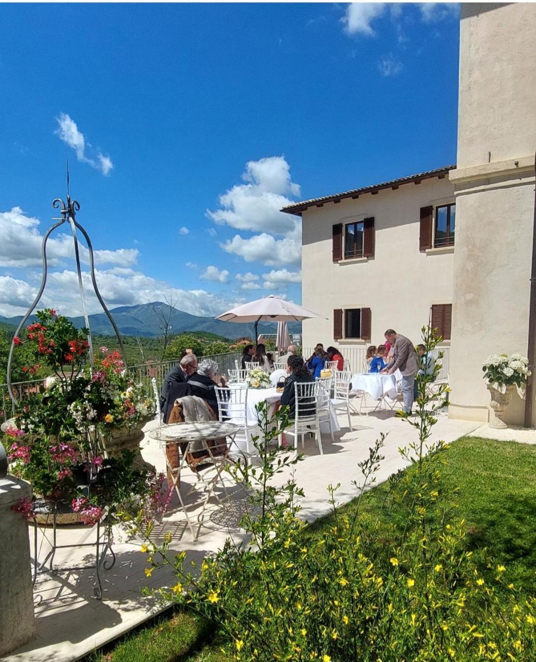 Bed and Breakfast Palazzo Palitti Roio Exterior foto